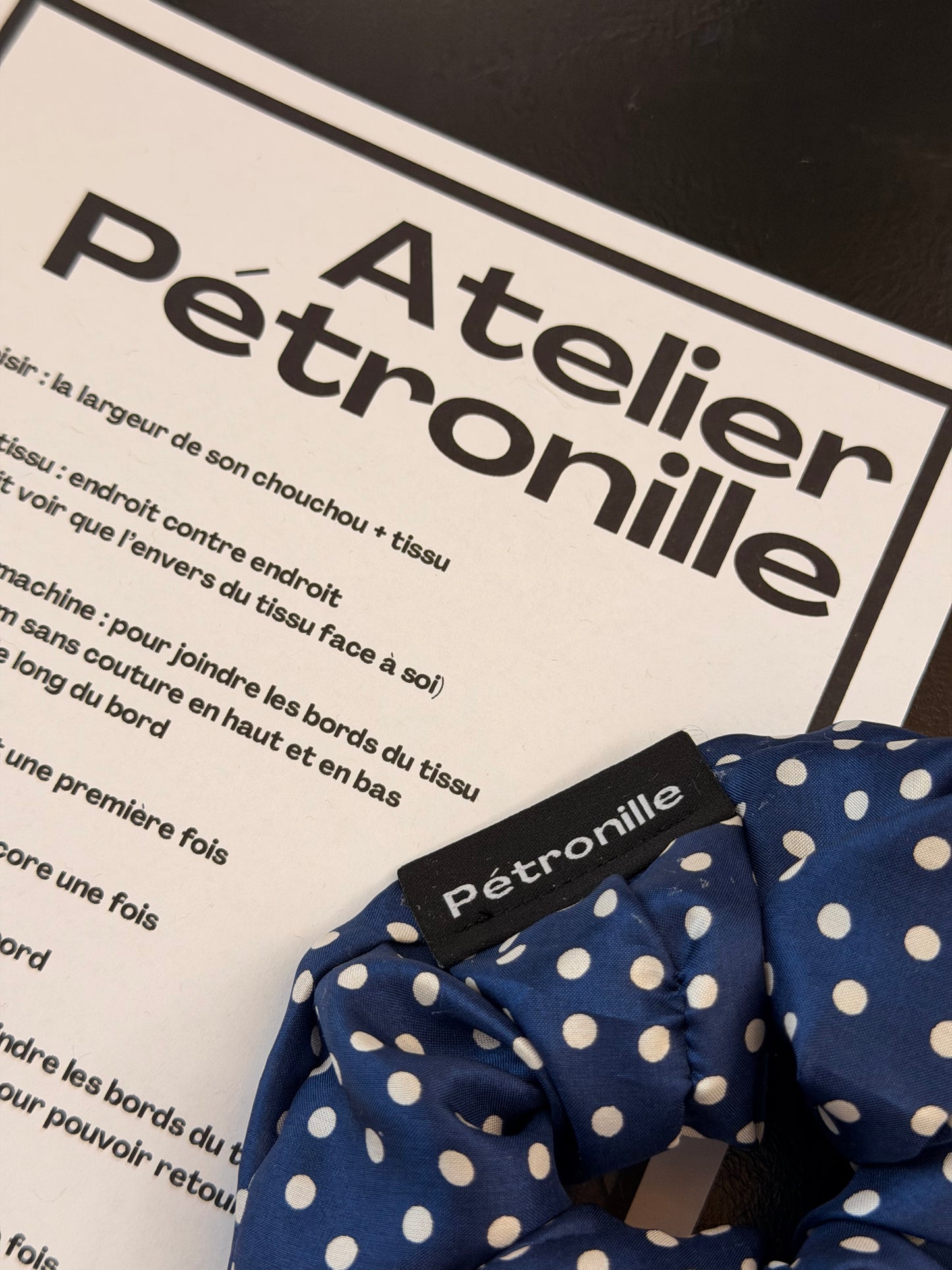 Apprends à coudre en créant ton chouchou !